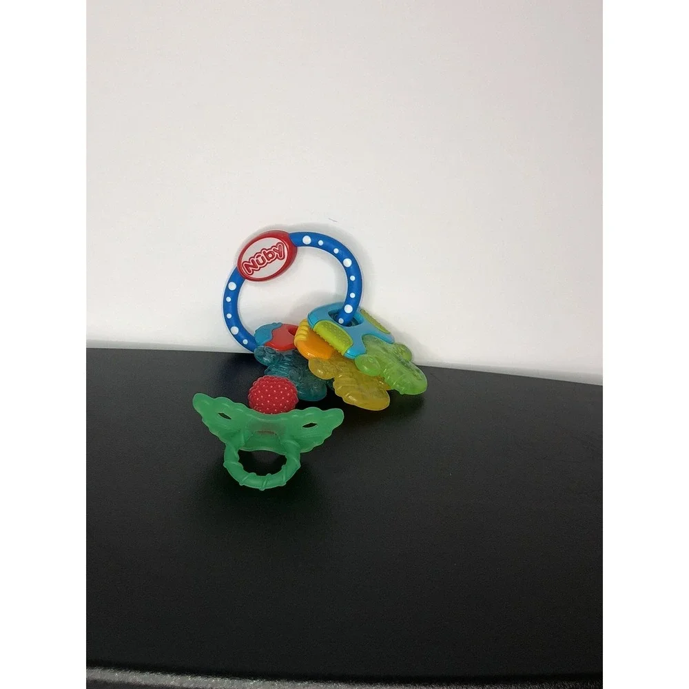 Set Baby Teething Ring Water‎ Filled, 1 Teether Chewing1 BPA Free Soothing Gums